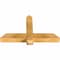 Ekena Millwork Eugene Rough Sawn Timber Gable Bracket, Western Red Cedar, 36"W x 21"H x 4"D x 4"F, 14/12 Pitch GBW036X21X0404EUG00RWR - alternate 4